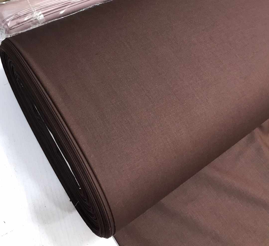 Brown Lana Cashmere Fabric
