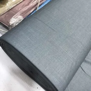 Grey Lana Cashmere Fabric