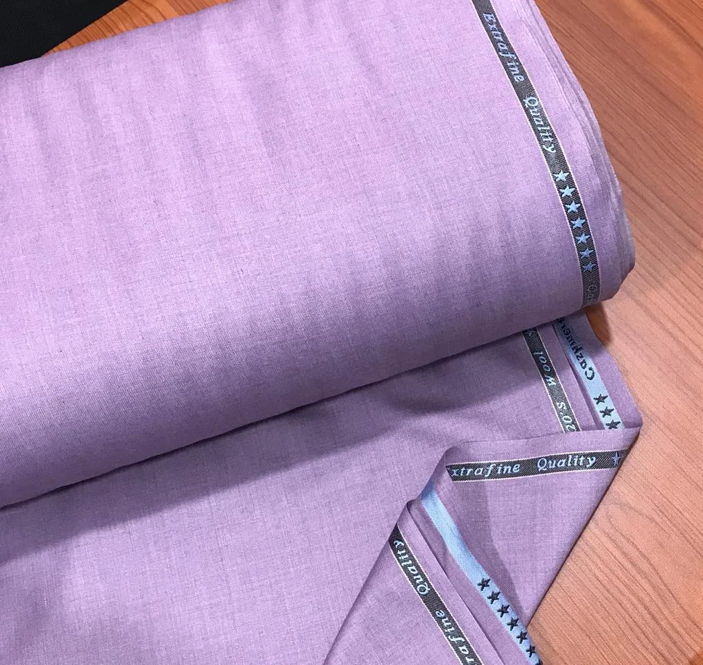 Lavender Purple 7 Star Cashmere Fabric