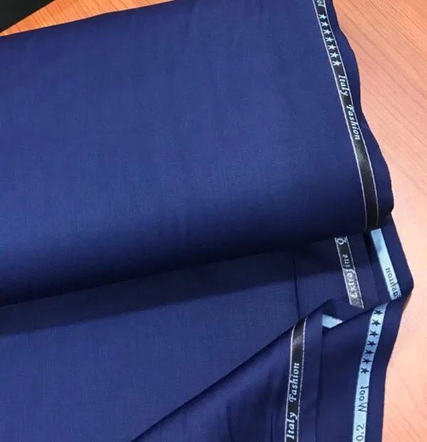 Navy Blue 7 Star Cashmere Fabric per yard
