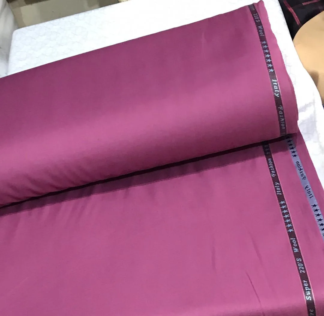 Onion Pink 7 Star Cashmere Fabric