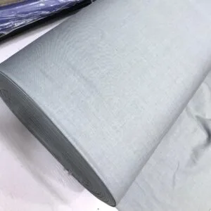 Silver-Grey Lana Cashmere Fabric