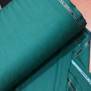 Teal Green 7 Star Cashmere Fabric
