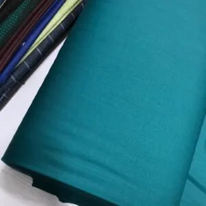 Teal Green Lana Cashmere Fabric