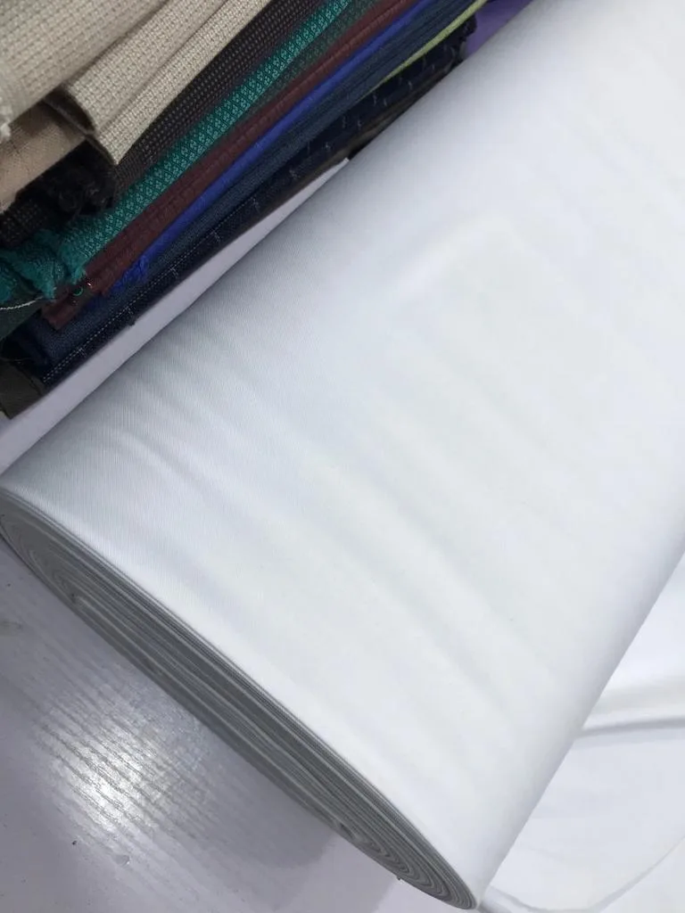 White Lana Cashmere Fabric