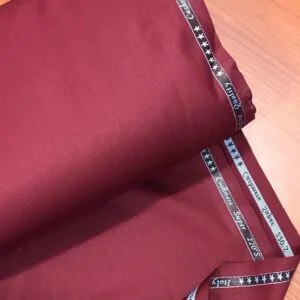 Wine 7 Star Cashmere Fabric