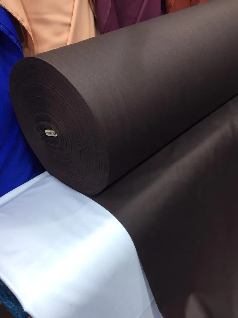Chocolate Brown Senator Fabric