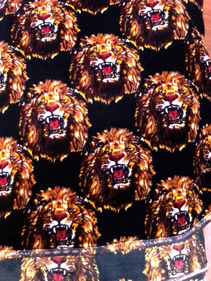 Black Isi Agu Fabric