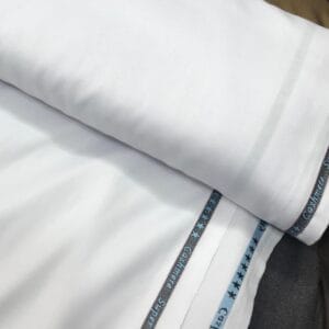 White 7 Star Cashmere Fabric