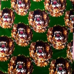 Green Isi Agu Fabric