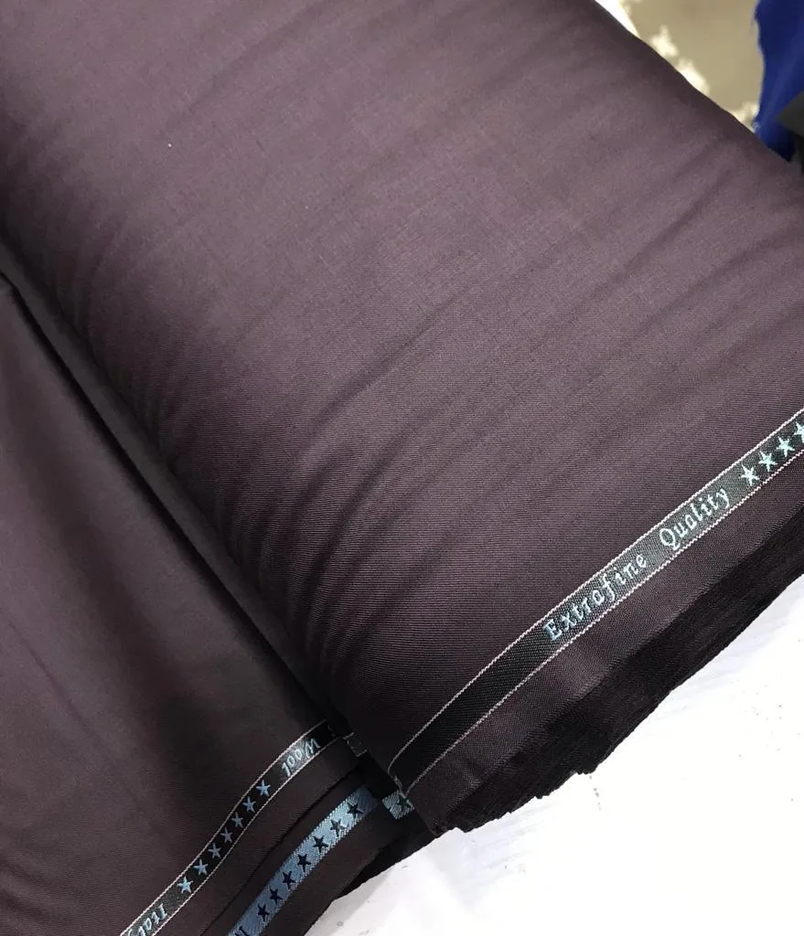 Chocolate Brown 7 Star Cashmere Fabric