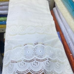 Cream Original Filtex Swiss Lace