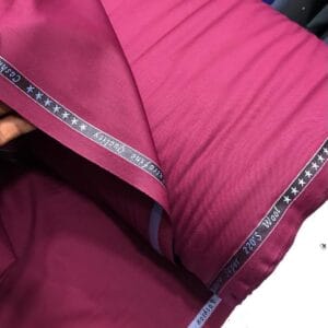 Magenta 7 Star Cashmere Fabric