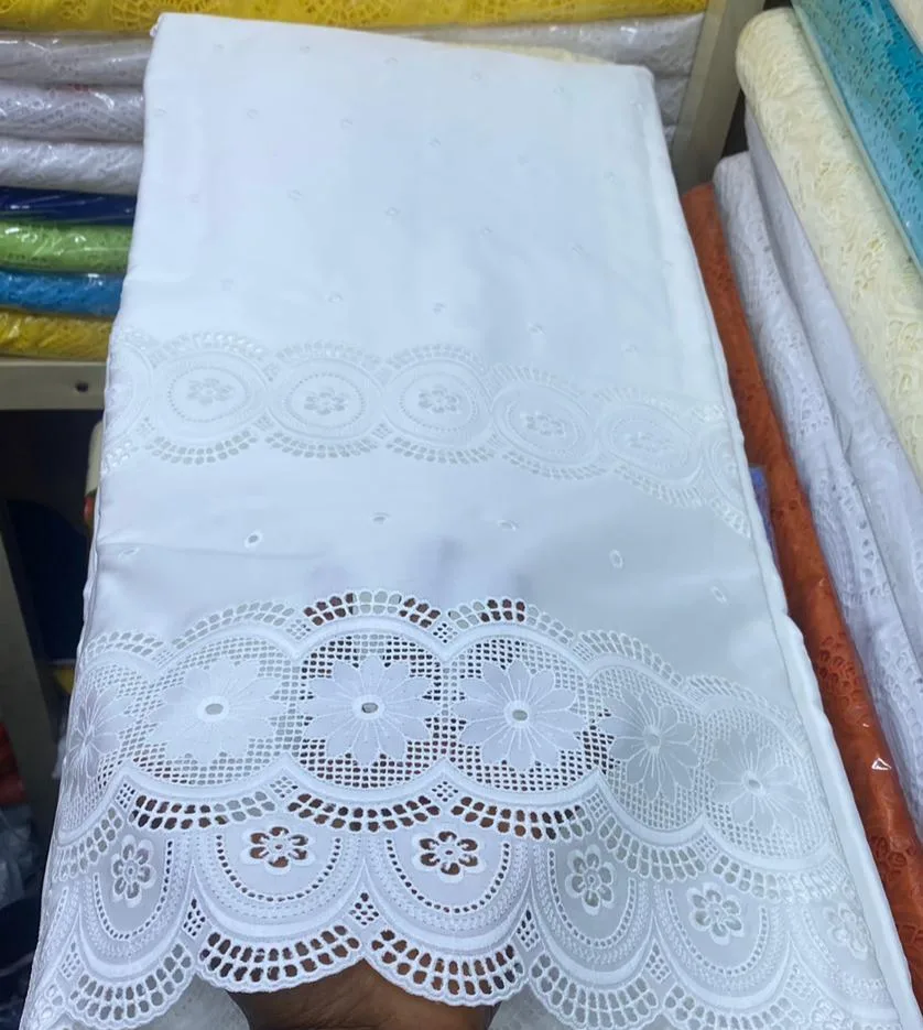 White Original Filtex Swiss Lace