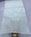 White Swiss Polish Lace Fabric