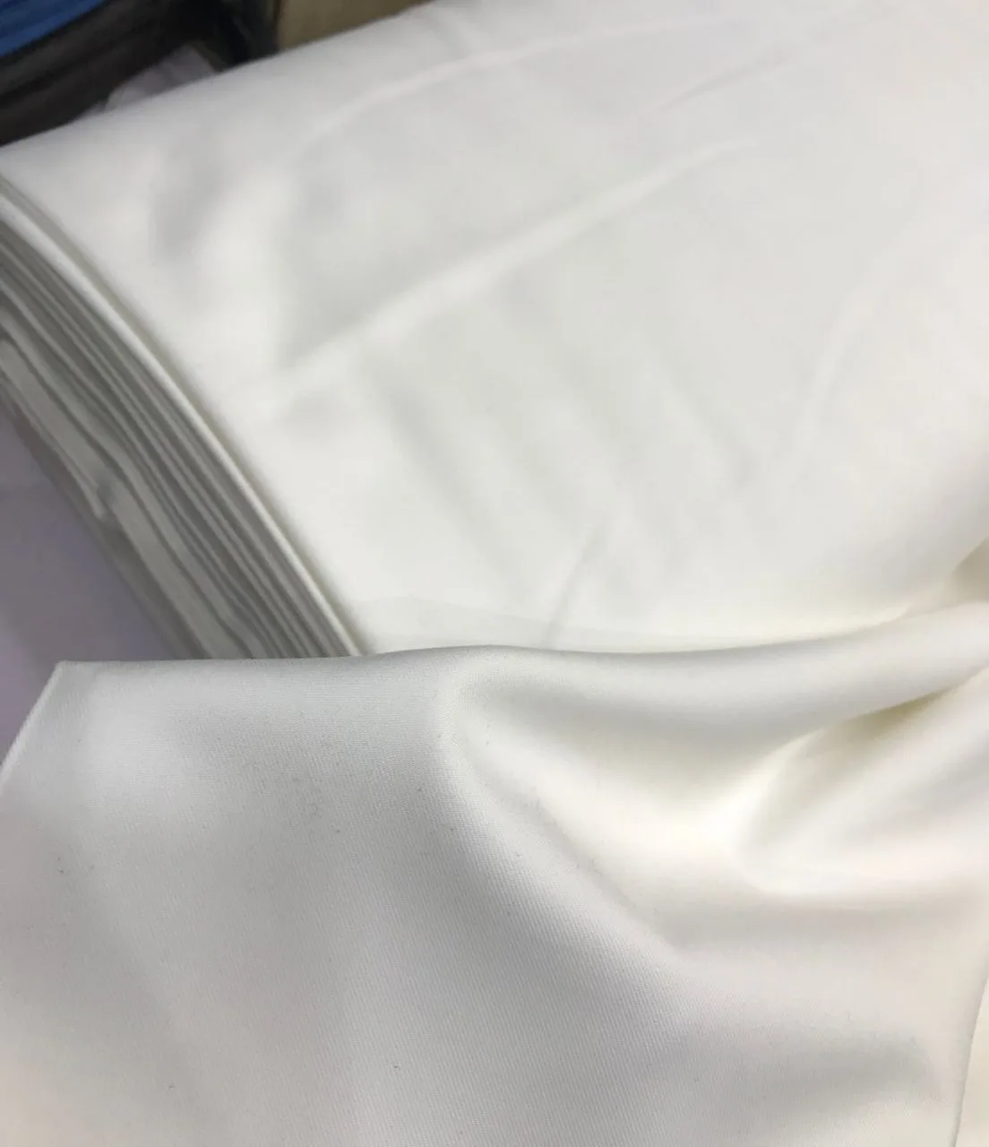 Beige Lana Cashmere Fabric