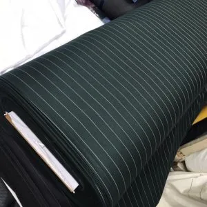 Black Lana Cashmere Fabric