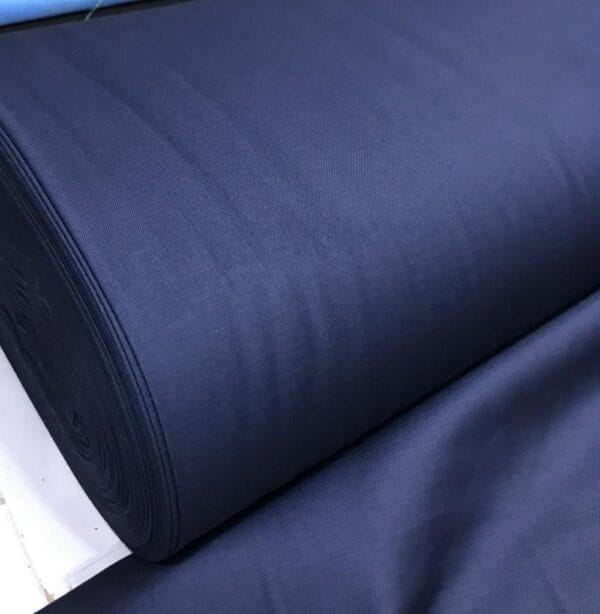 Blue Lana Cashmere Fabric