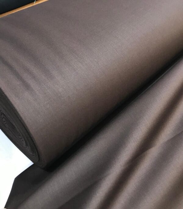 Brown Lana Cashmere Fabric