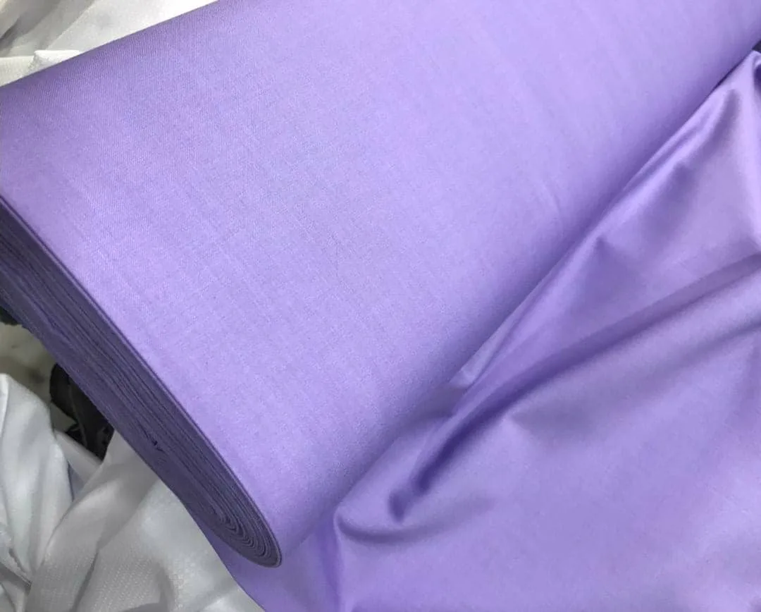 Lilac Lana Cashmere Fabric