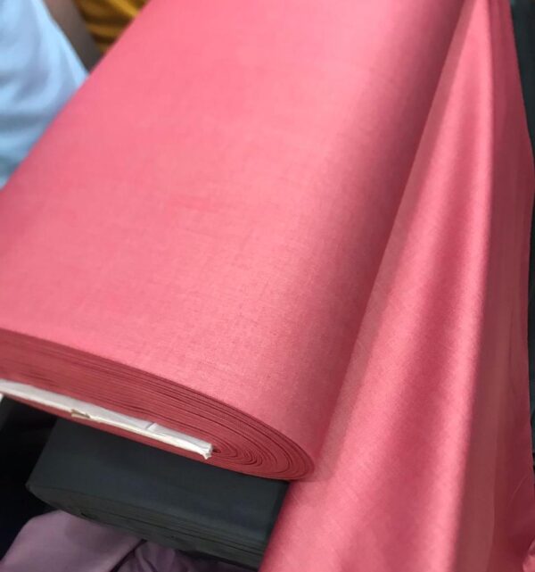 Pink Lana Cashmere Fabric