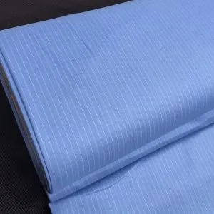 Sky Blue Lana Cashmere Fabric