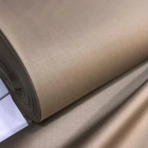 Tan Lana Cashmere Fabric