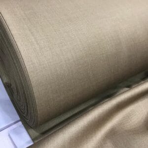 Tan Lana Cashmere Fabric