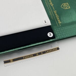 Black 7 Star Cashmere Fabric per yard