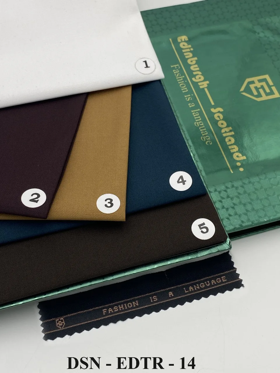 Blue 7 Star Cashmere Fabric