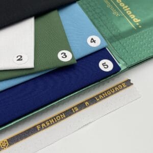 Green 7 Star Cashmere Fabric