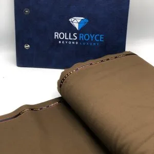 Luxury Brown Cashmere Fabric