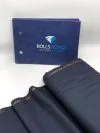 Luxury Navy Blue Cashmere Fabric