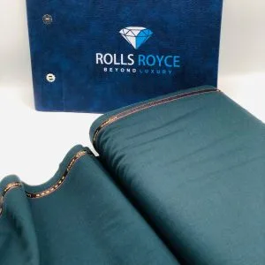Luxury Teal Cashmere Fabric