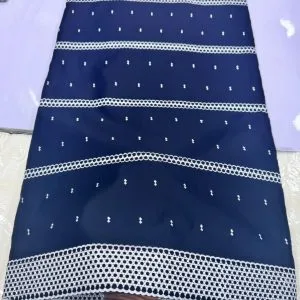 Black Holland Polish Lace Fabric