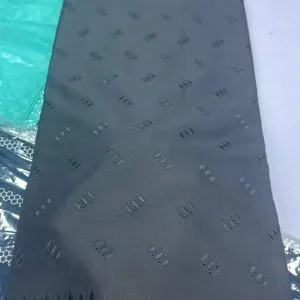 Black Swiss PK Voile Lace Fabric