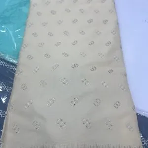 Brown Swiss PK Voile Lace Fabric