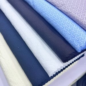 Navy Blue Polish Lace Fabric