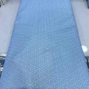 Sky Blue Polish Lace Fabric