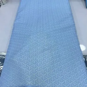 Sky Blue Polish Lace Fabric