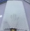 White Swiss Dry Lace Fabric