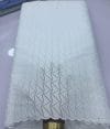White Swiss Dry Lace Fabric