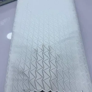 White Swiss Dry Lace Fabric