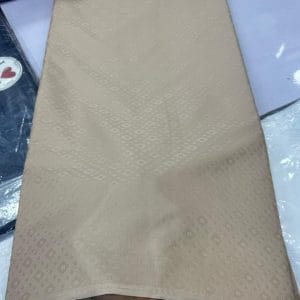 Carton Brown Swiss Atiku Voile Fabric