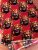 Red Isi Agu Fabric per yard (ads085)