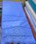 Sky Blue Filtex Swiss Lace Fabric dvg033ng- 5 yards